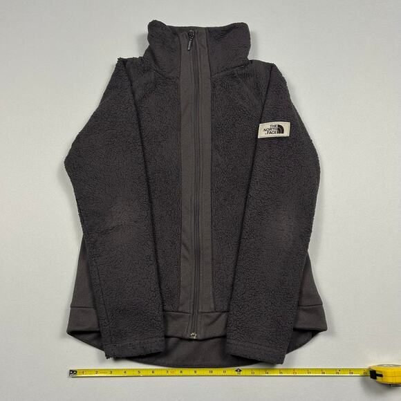The North Face Dark Grey Fleece Jacket - Picture 6 of 6